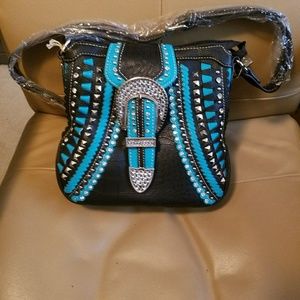 Leather Western Purse